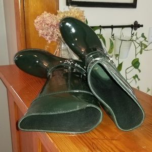 Michael Kors Shoes - Green Michael Kors Fulton Rain Boots Michael Kors Shoes - Green Michael Kors Fulton Rain Boots